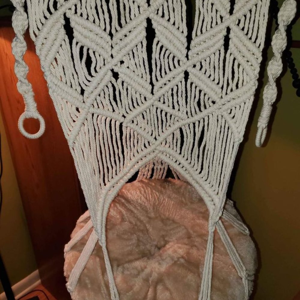 Macrame Cat Hammock